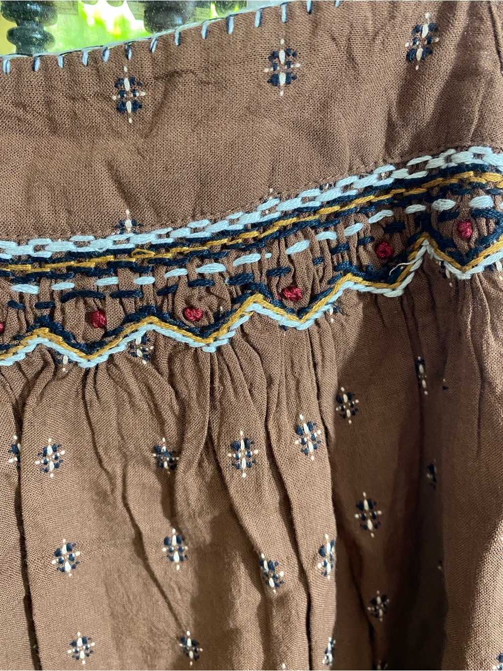 Lucky Brand Embroidered Top - Picture 7 of 10